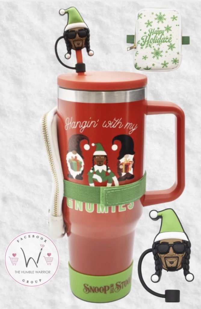 Snoop Dogg 40 oz Red Stainless Steel Tumbler Set