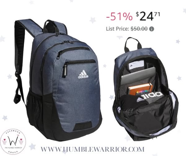 adidas sports backpack
