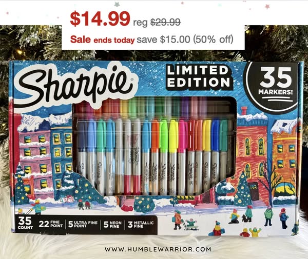 Sharpie 35-count pack