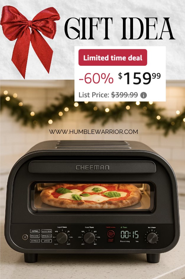 CHEFMAN indoor pizza oven