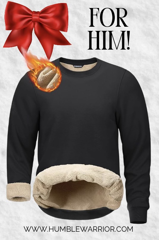 G Gradual Sherpa Lined Sweatshirts for Men Fleece Crewneck Sweatshirt