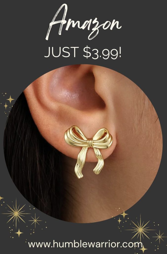 bow earrings
