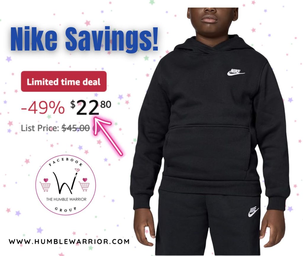Nike Big Kids’ Sportswear Club Fleece Pullover Hoodie
