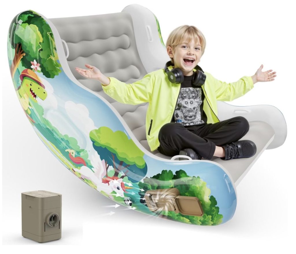 inflatable sensory rocker