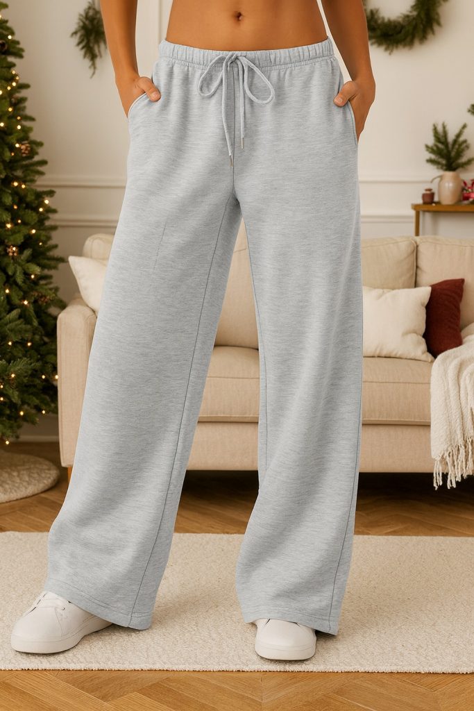 Trendy Queen wide leg sweat pants