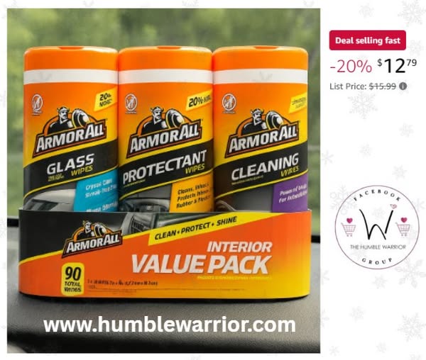 Armor All Car Wipes Multi-Pack