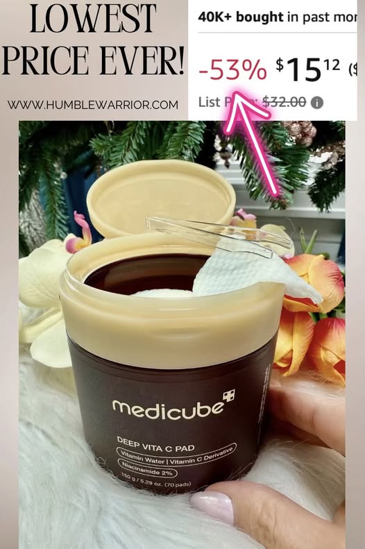 Medicube Deep Vita C Facial Pads