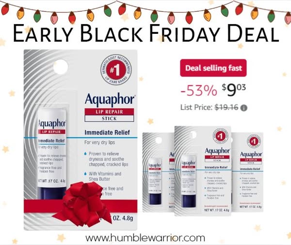 Aquaphor Lip Repair Sticks