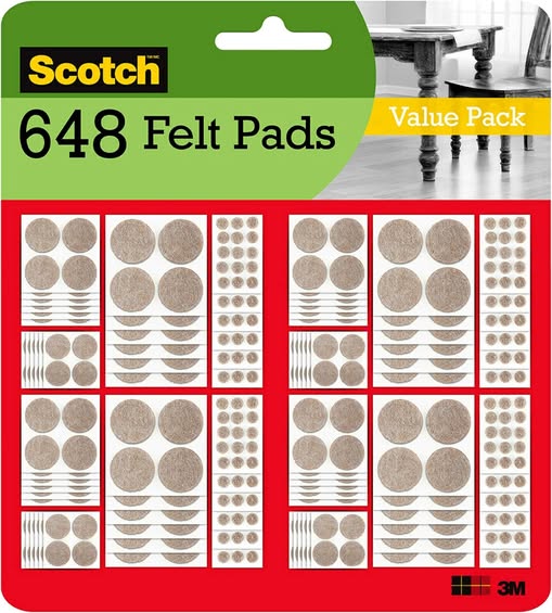 Scotch Felt Pads.