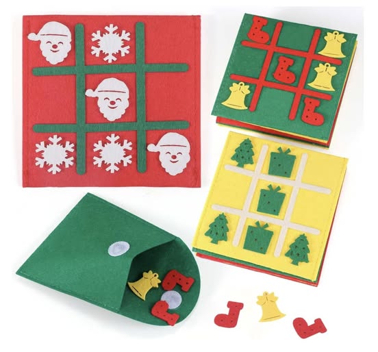 Tic Tac Toe holiday game