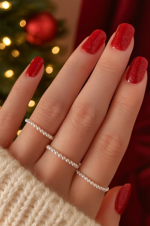 thin pearl rings