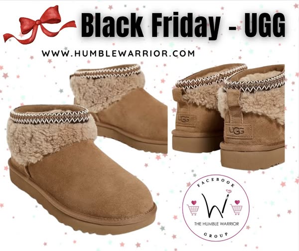 UGG Women’s Classic Ultra Mini Maxi Curly Fashion Boot