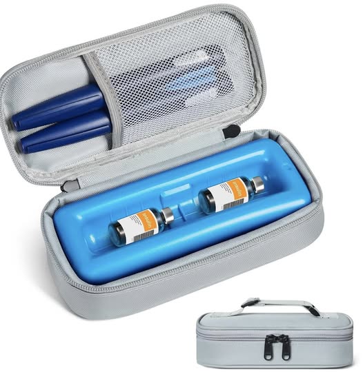 Insulin Vial Cooler Travel Case
