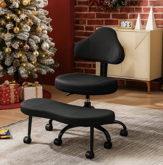 cross-legged office chair