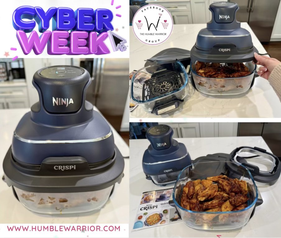 Ninja Crispi 4-in-1 Portable Cooking System Air Fryer