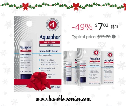 Aquaphor Lip Repair Sticks
