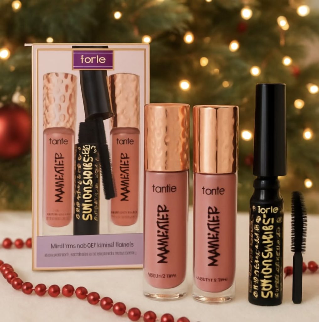 tarte maneater mascara and lip set