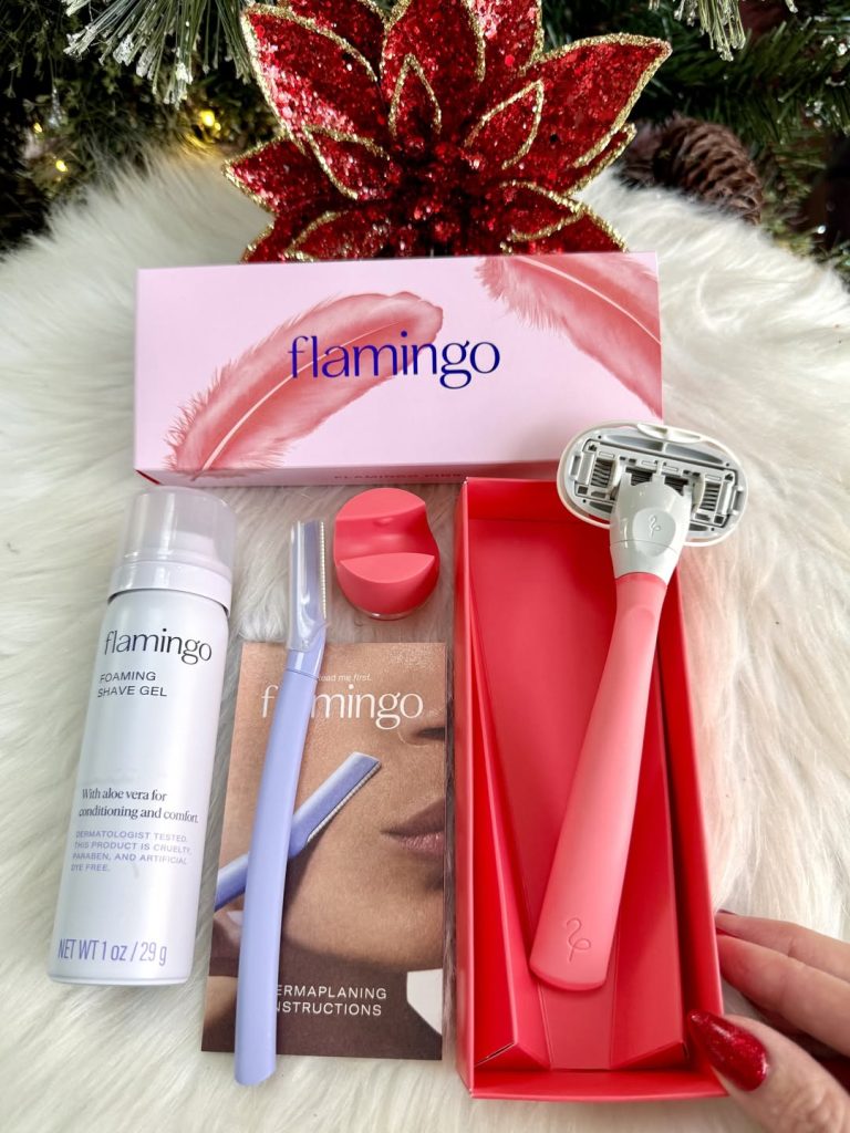 flamingo shaving goodness