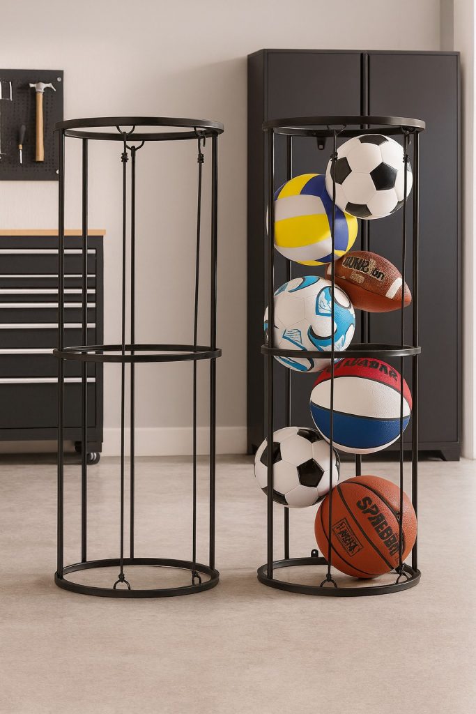 sports ball storage
