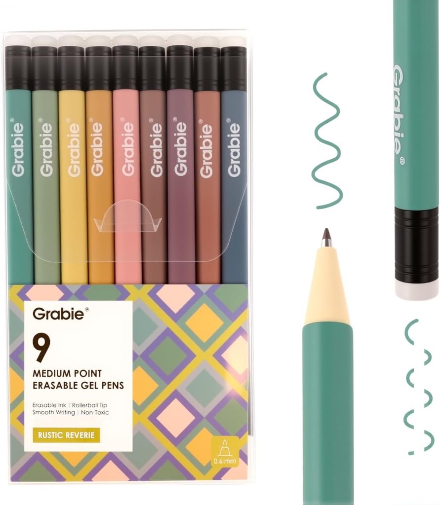 Grabie Erasable Gel Pens!