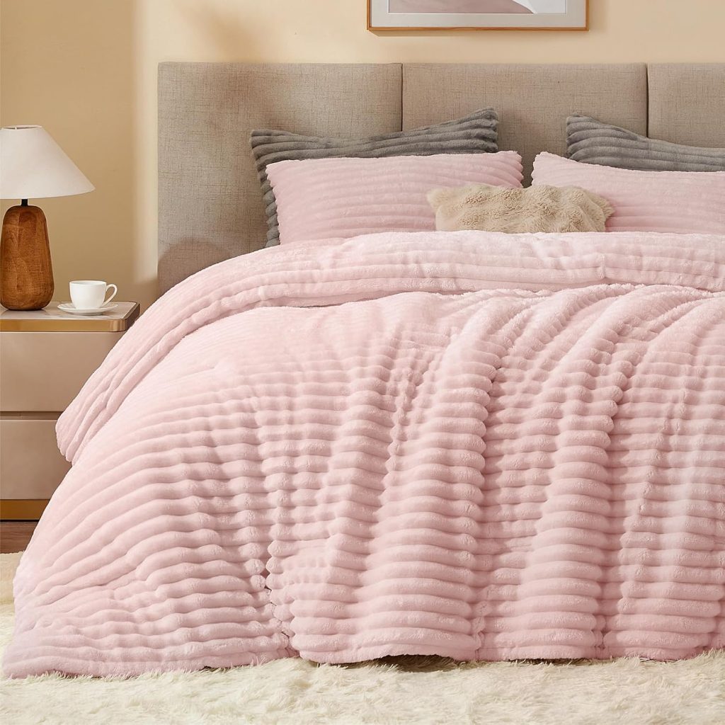 BedElite Fleece Comforter Set!