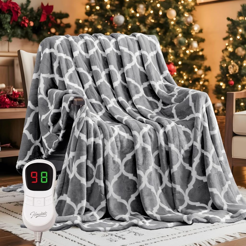 Electric Throw Blanket!
