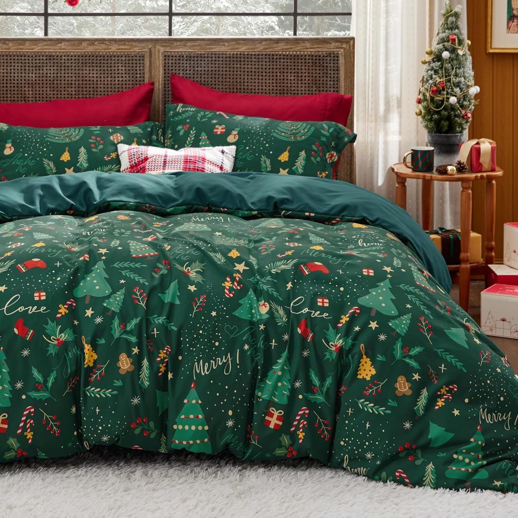 Bedsure Holiday Comforter Set
