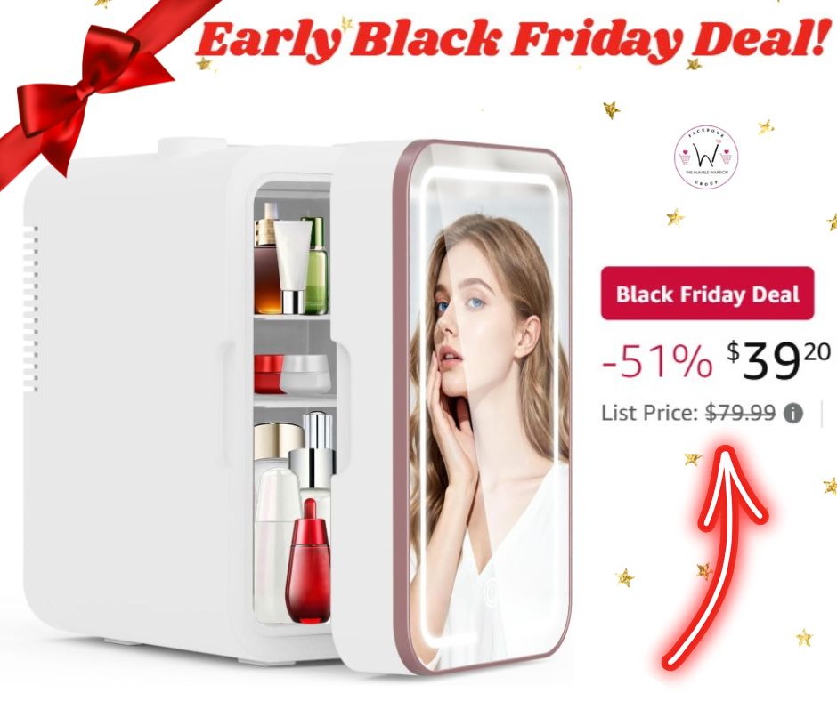 Skincare mini fridge!