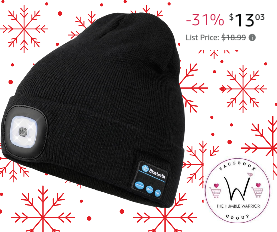Bluetooth Beanie With Built-In Light
