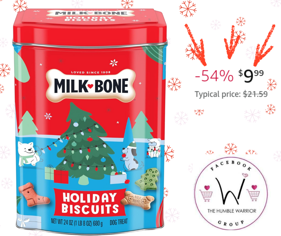 Milk-Bone Biscuits In Reusable Tin