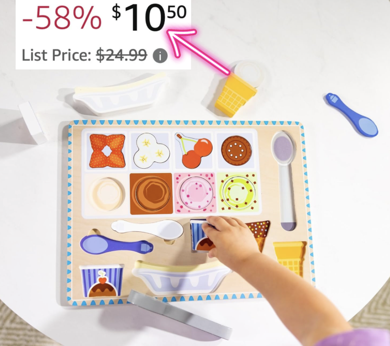 Melissa & Doug Magnetic Ice Cream Puzzle!