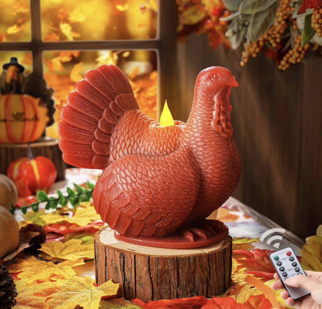 Thanksgiving flameless candles!