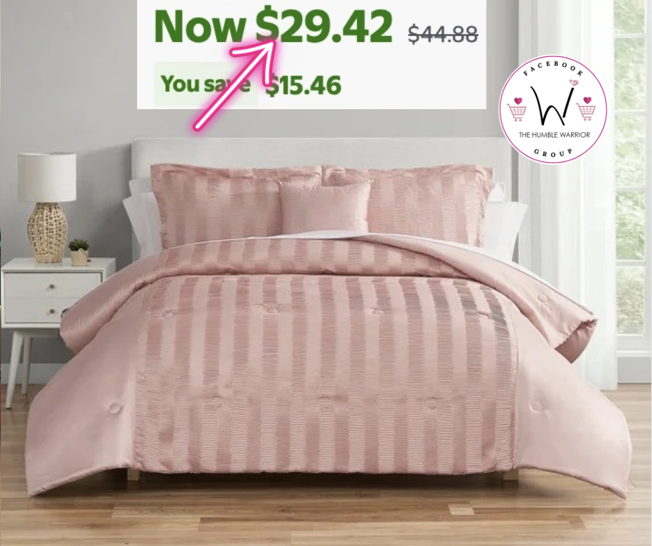 Mainstays 10 Piece Bed in a Bag Set!