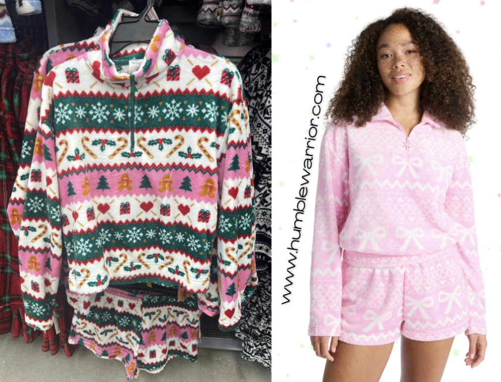 No Boundaries 1/4 zip plush top and shorts are