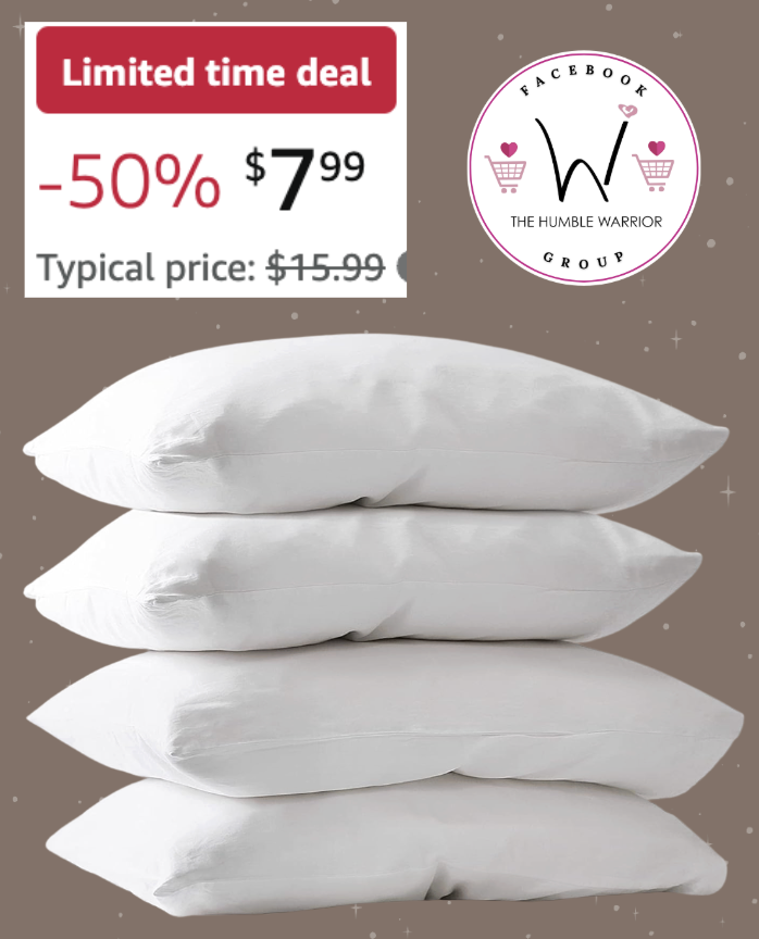 Waterproof Pillow Protectors (4-Pack)