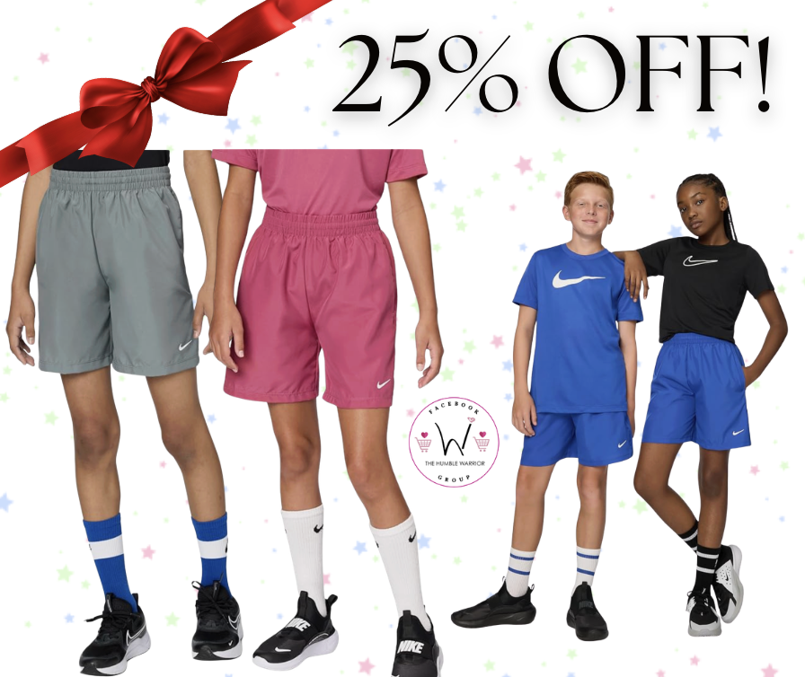 Nike Unisex-Child Multi Dri-fit Training Shorts!