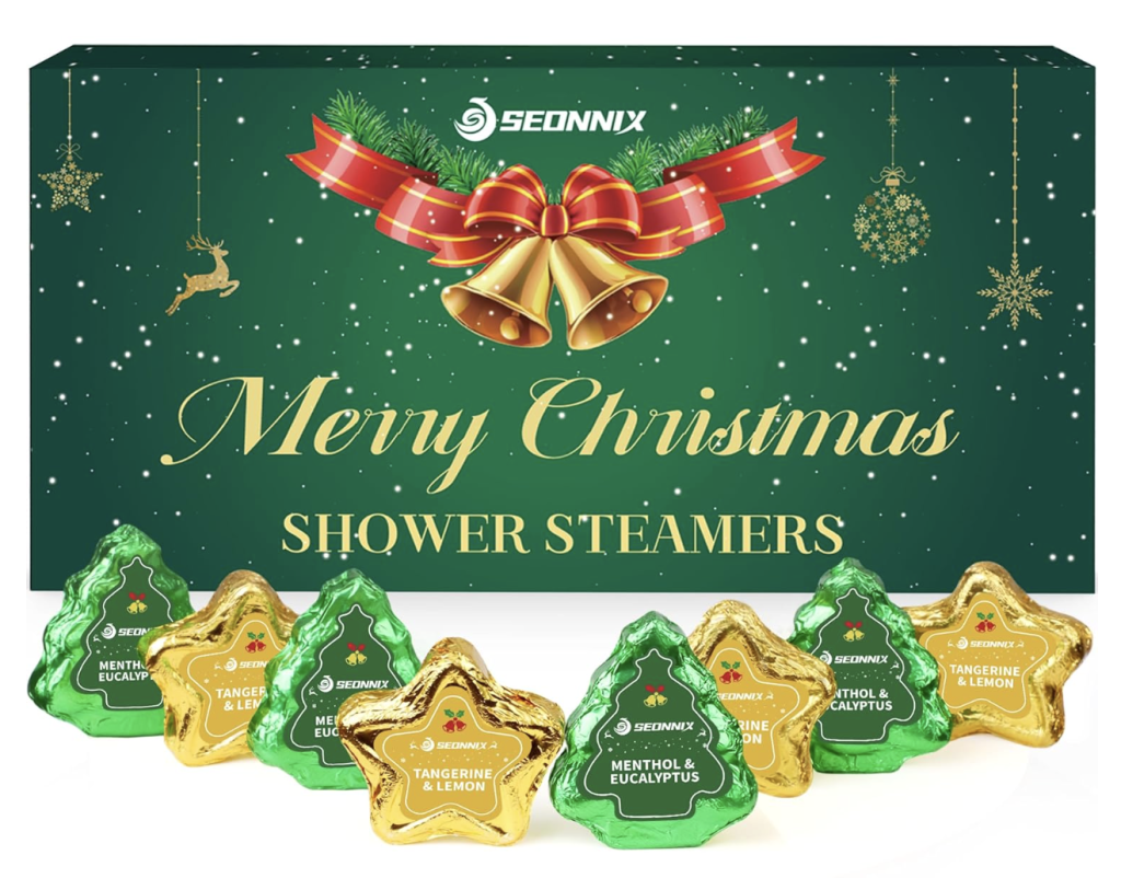 Christmas shower steamers