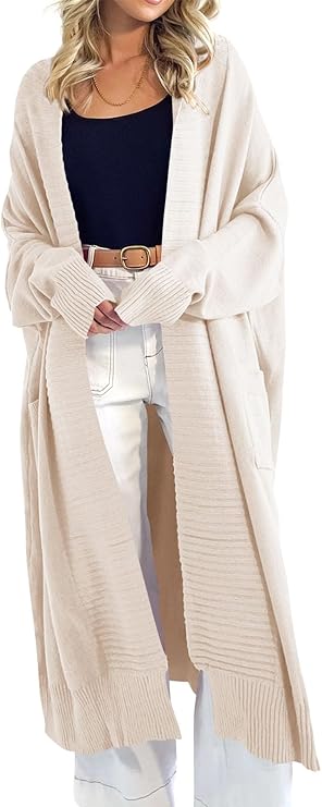 Oversized Chunky Knit Cardigan