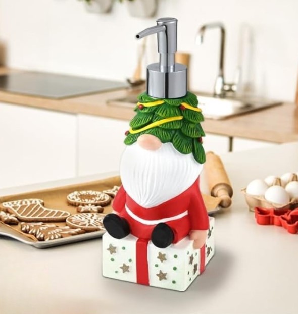 Christmas Santa Claus Shaped Soap/Lotion Dispenser!