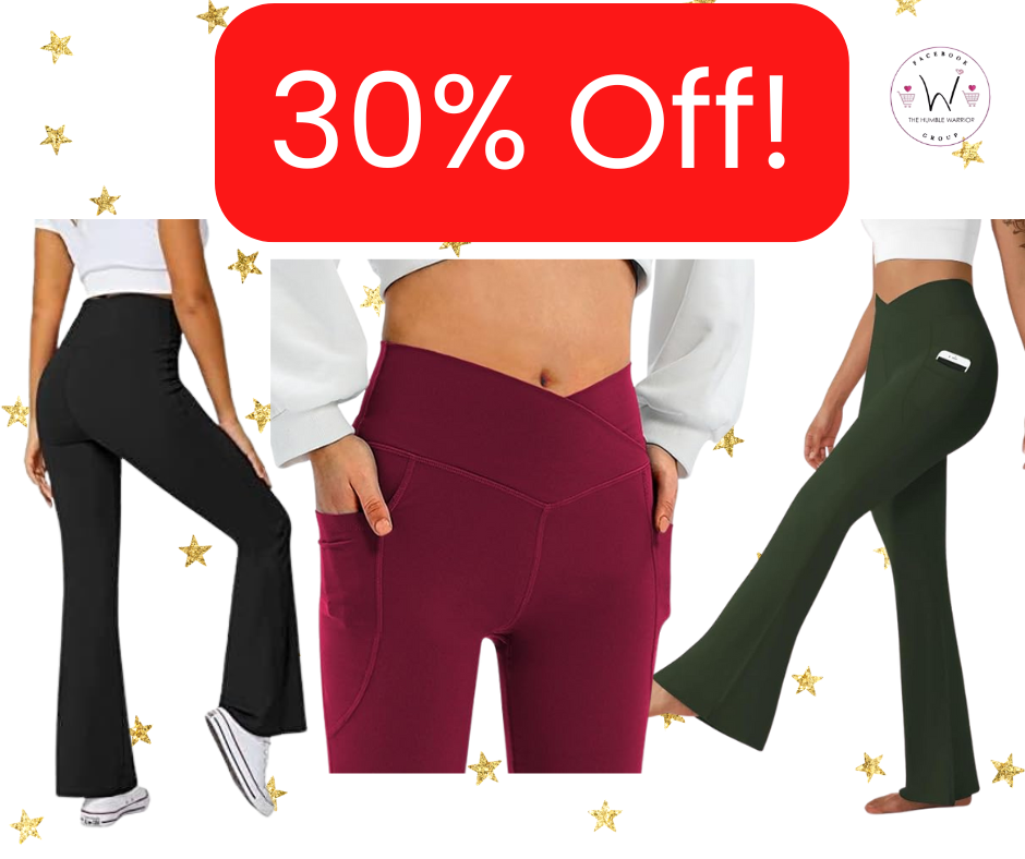 Womens Flare Leggings