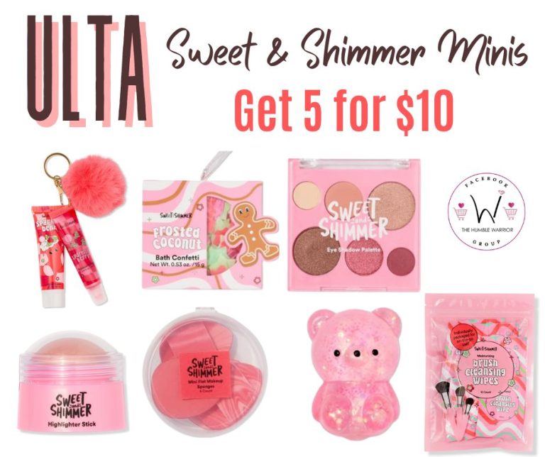 5 for Sweet & Shimmer Minis at ULTA