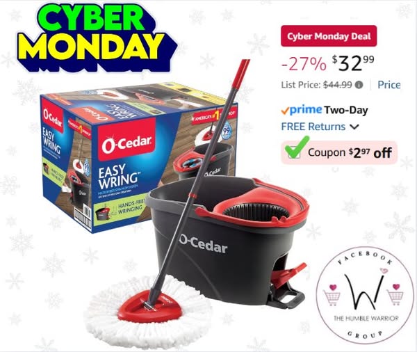 O-Cedar Easy Wring spin mop