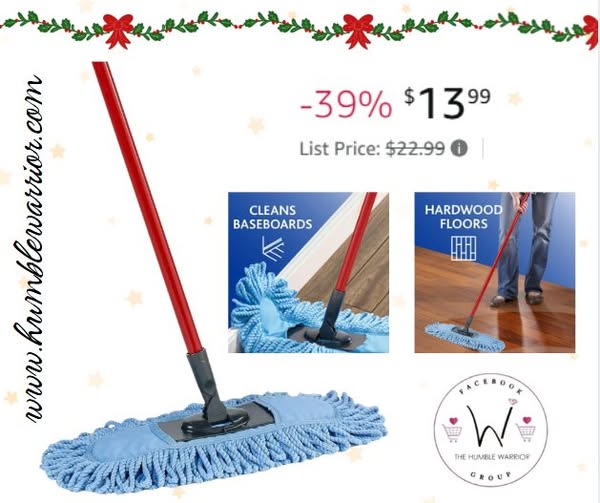 O-Cedar Hardwood Floor ‘N More Baseboard Mop