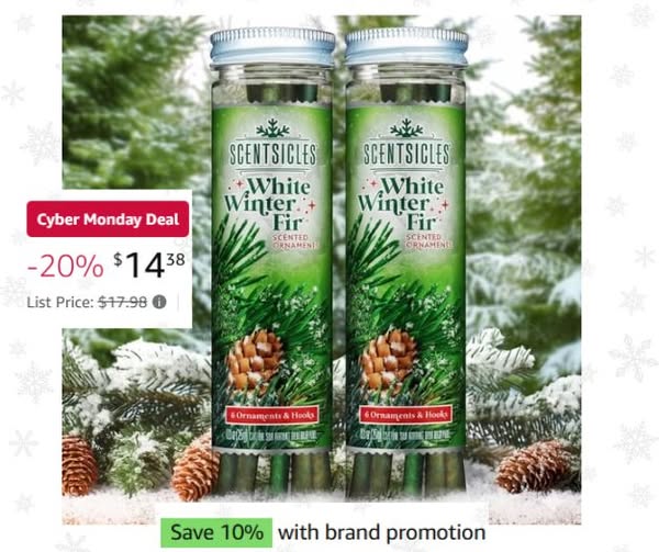 Scentsicles White Winter Fir fragrance