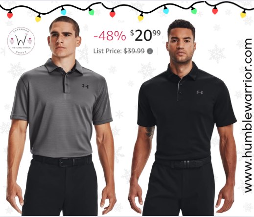 Under Armour Men’s Tech Golf Polo