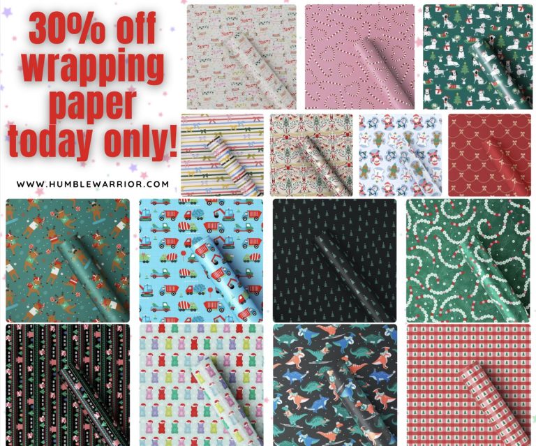 Wondershop wrapping paper!