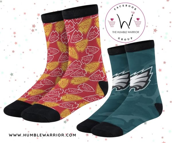 FOCO NFL mens logo socks