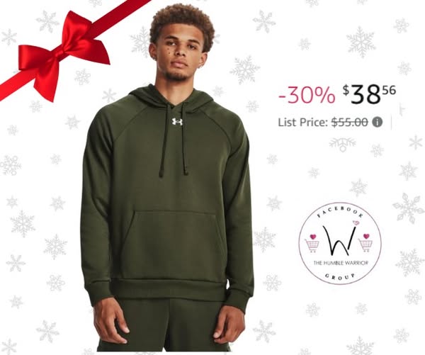 Under Armour Men’s Rival Fleece Hoodie