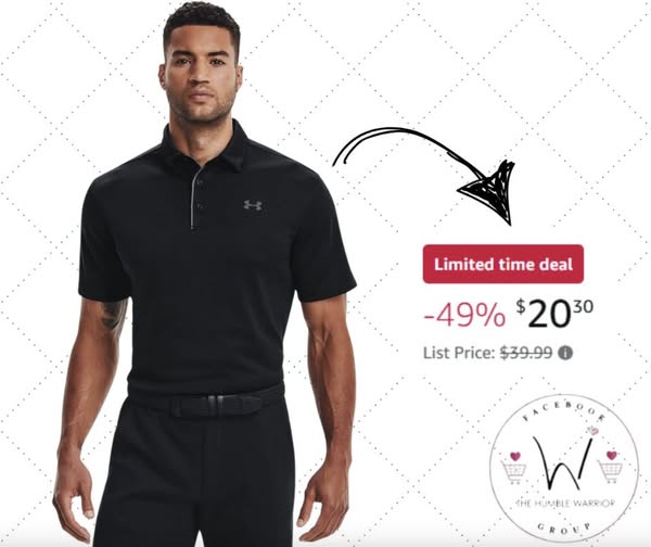 Under Armour Men’s Tech Golf Polo