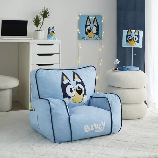 Bluey foam chair for kids